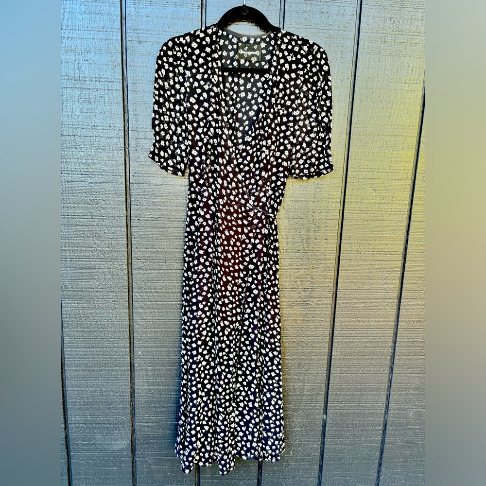 Reformation Mona Wrap Dress